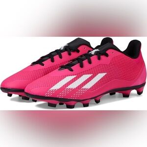 Adidas Men’s Speedportal 4 Adult Flexible Soccer Cleats in Pink/Black in size 11